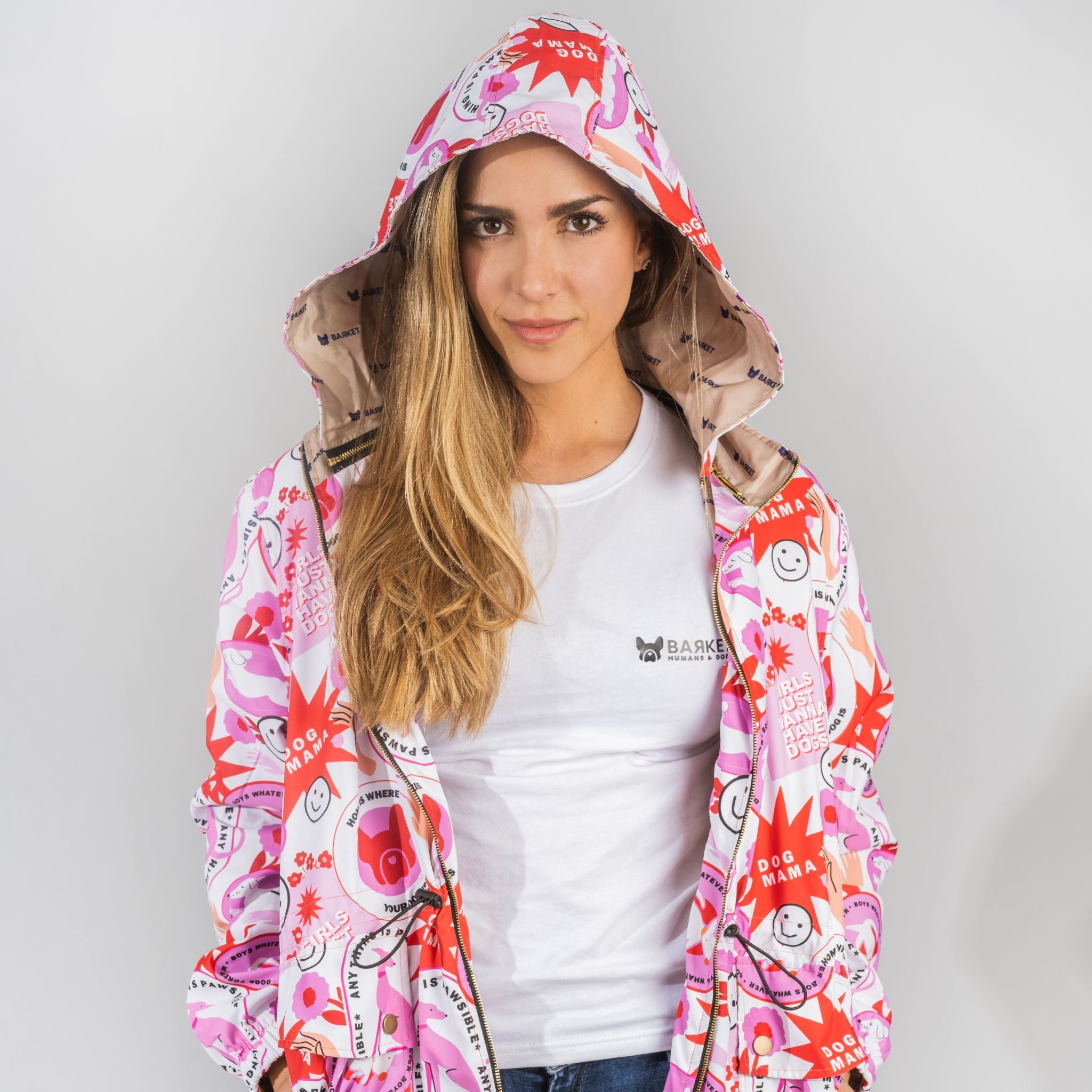 Chamarra Weekend impermeable para mujer